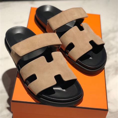 fake hermes mens slippers - Hermes men's sandals street style.